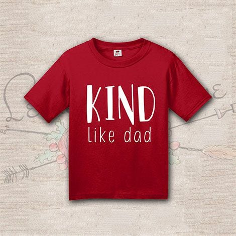 Lenni Clementine 'Kind Like Dad' Toddler Shirt 
