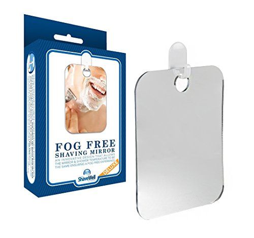 The Shave Well Company Fog-free Shower Mirror