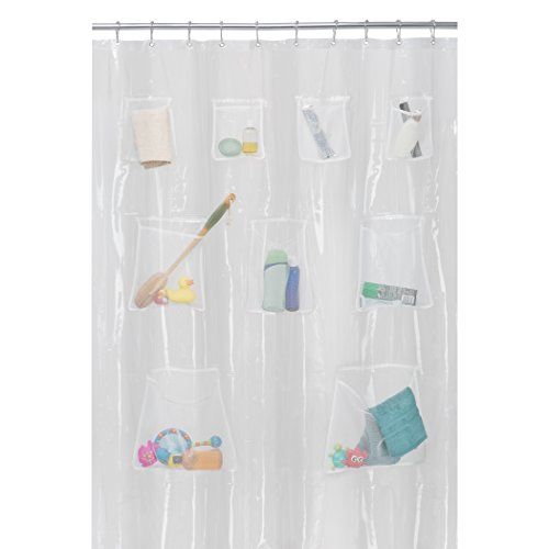 MAYTEX Mills Pocketed Shower Curtain