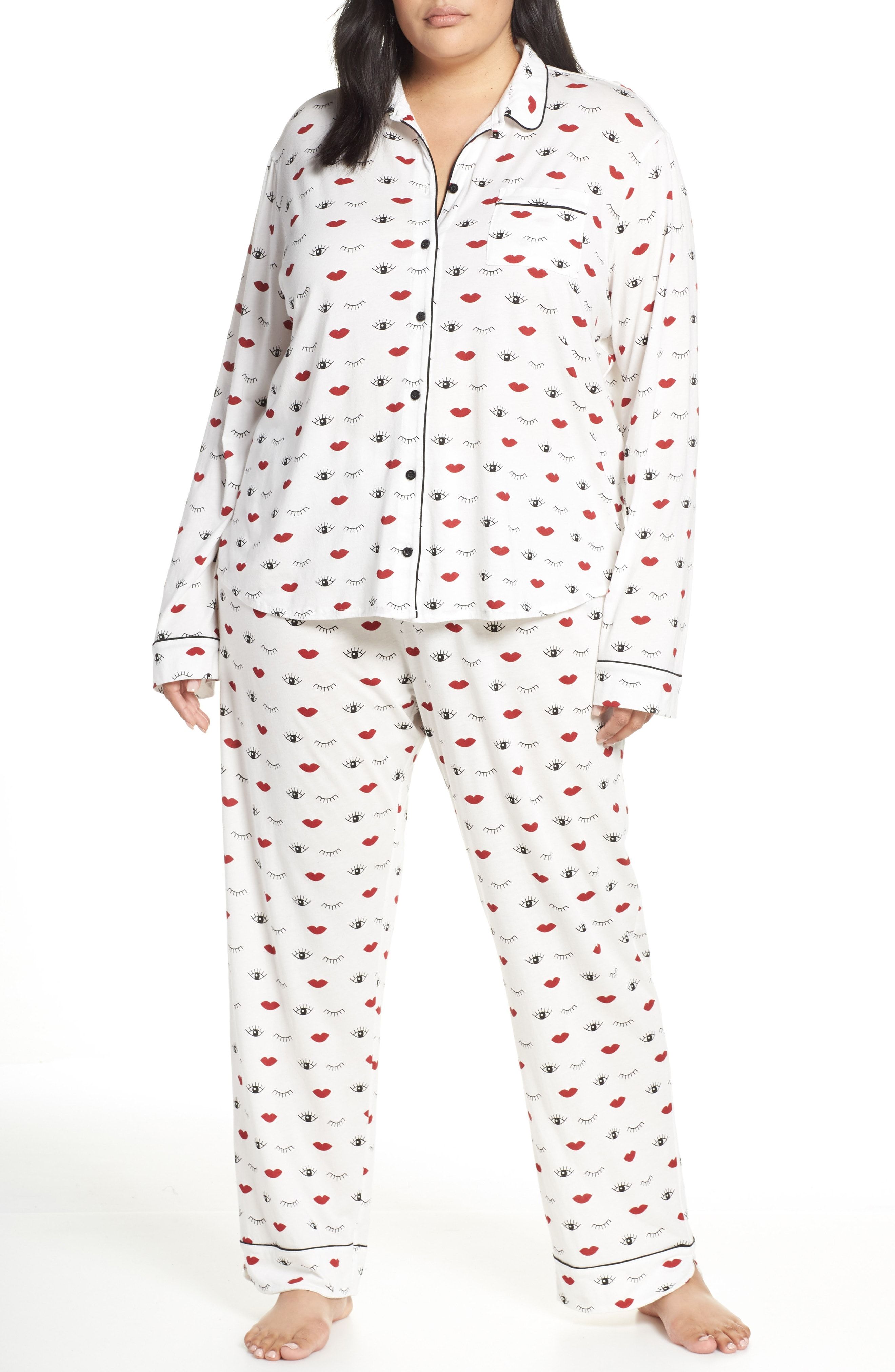 PJ Salvage Plus-Size Give Love Pajamas
