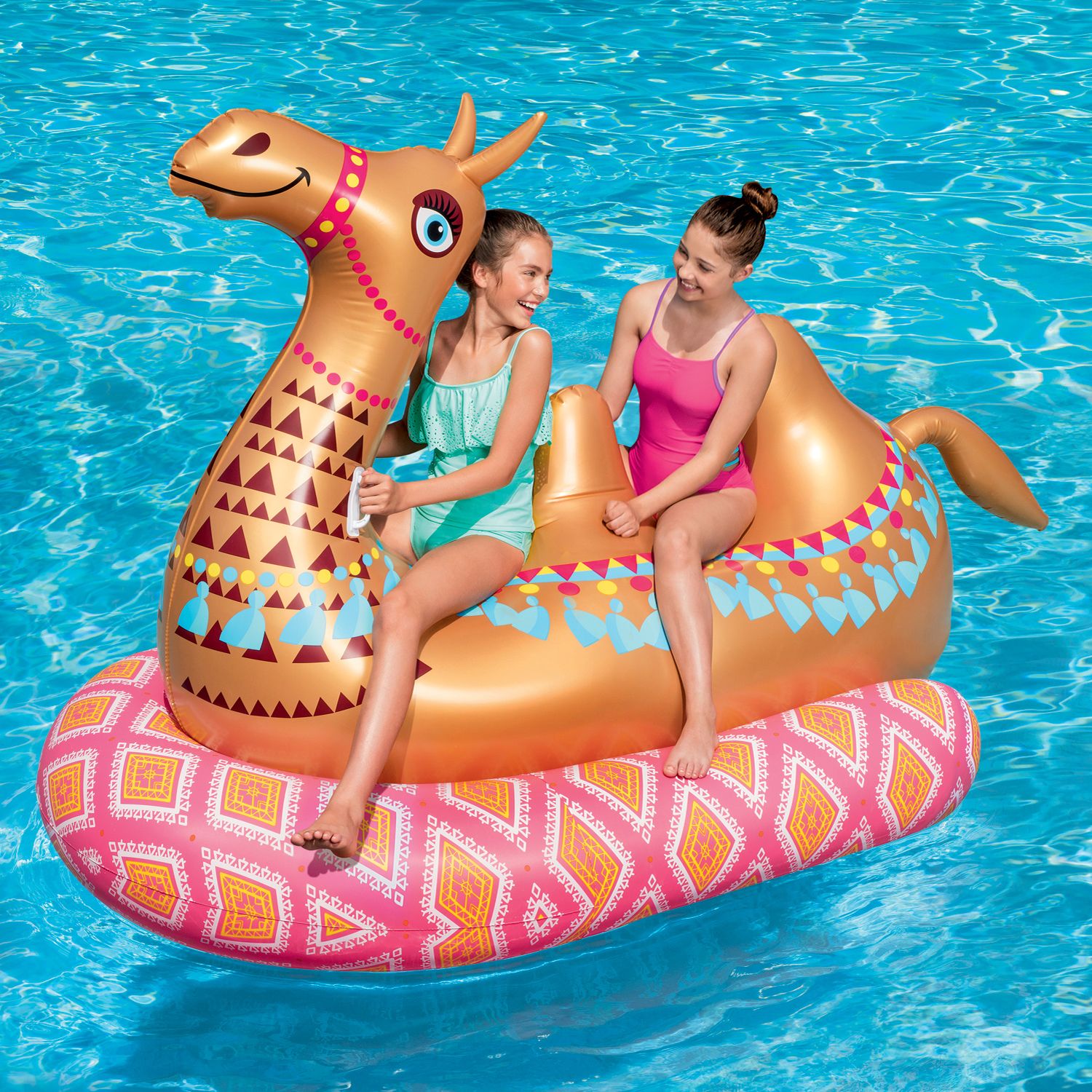 Ride-On Camel Pool Float