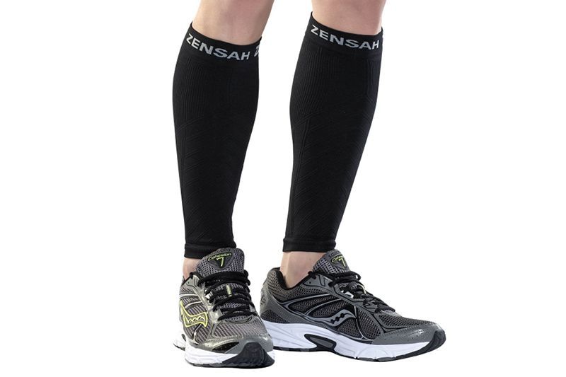 Set of 3 x 2pc Calf Sleeves Leg Support Compression Socks Running 