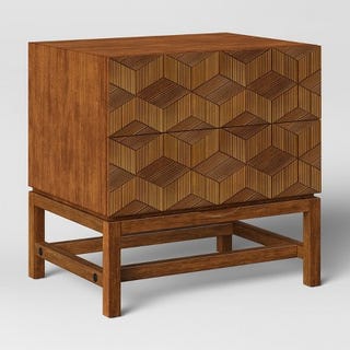 Earthy, Roomy Nightstands
