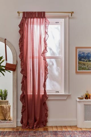 Gauzey Rose Curtains
