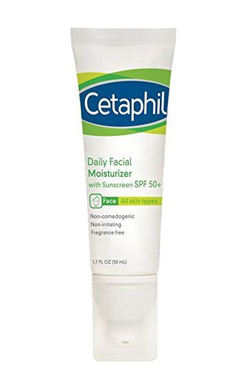 For Dry Skin: Cetaphil Daily Facial Moisturizer SPF 50