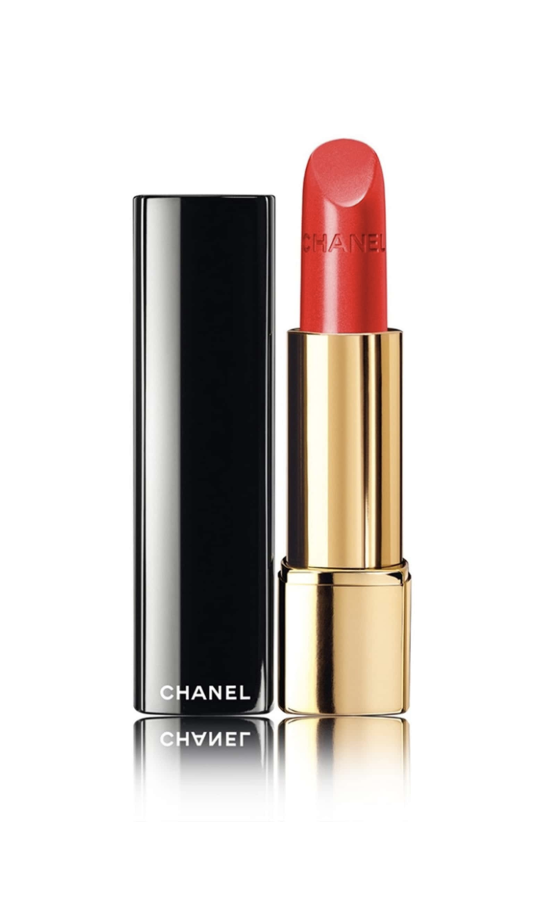 chanel red lipstick with blue undertones