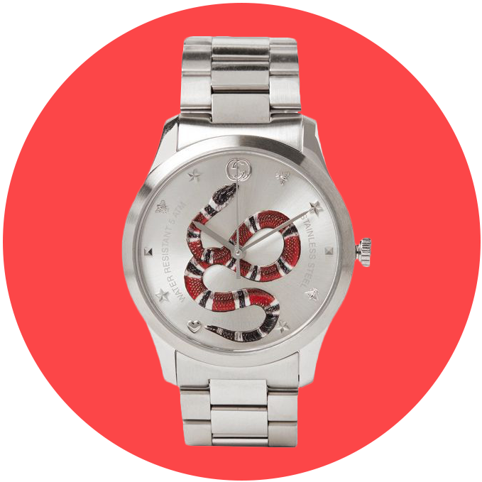 Snake-Dial Watch