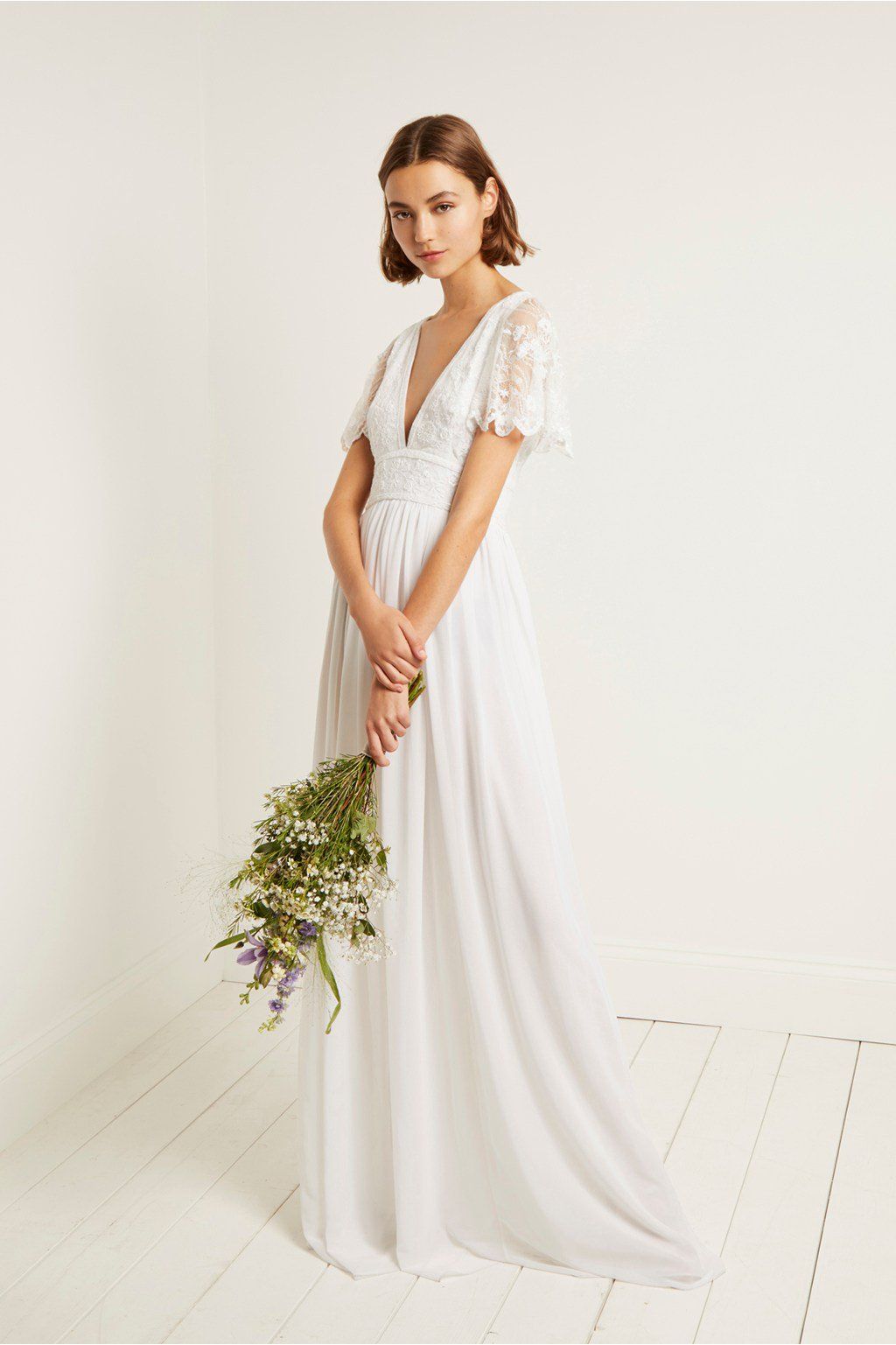 French connection shop cari wedding dress