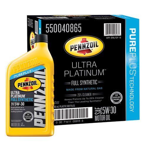 Pennzoil Ultra Platinum Full Synthetic Motor Oil 5W-30