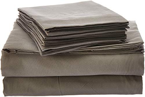 Bed Sheets Queen Size Grey 