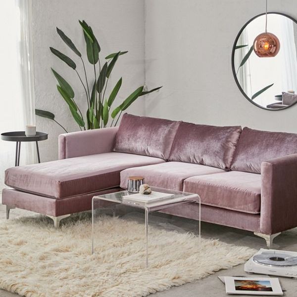 Chamberlin Velvet Sectional Sofa