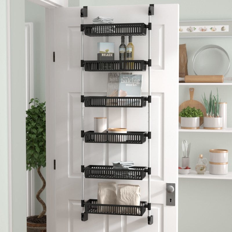 Shelf Cabinet Door Organizer