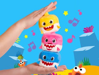 baby shark music cube