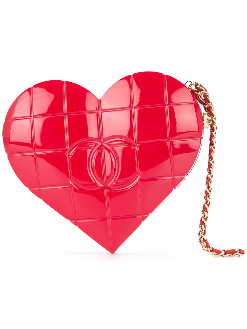 Chocolate Bar Heart Shaped Bag