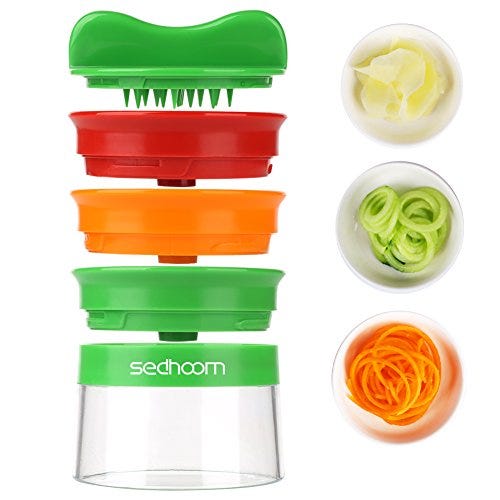 Espiralizador de verduras manual Sedhoom
