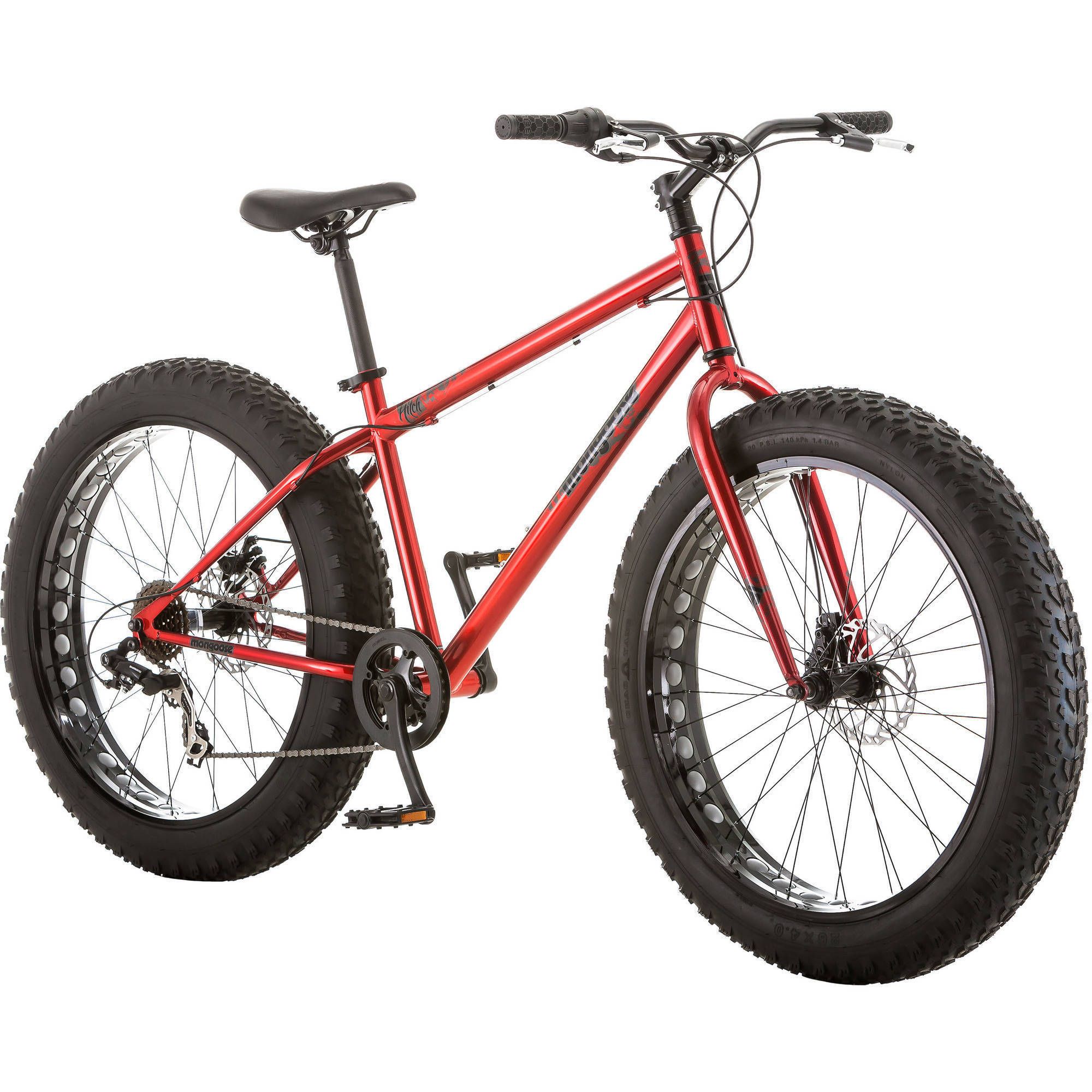 26" Mongoose Hitch Men’s All-Terrain Fat Tire Bike