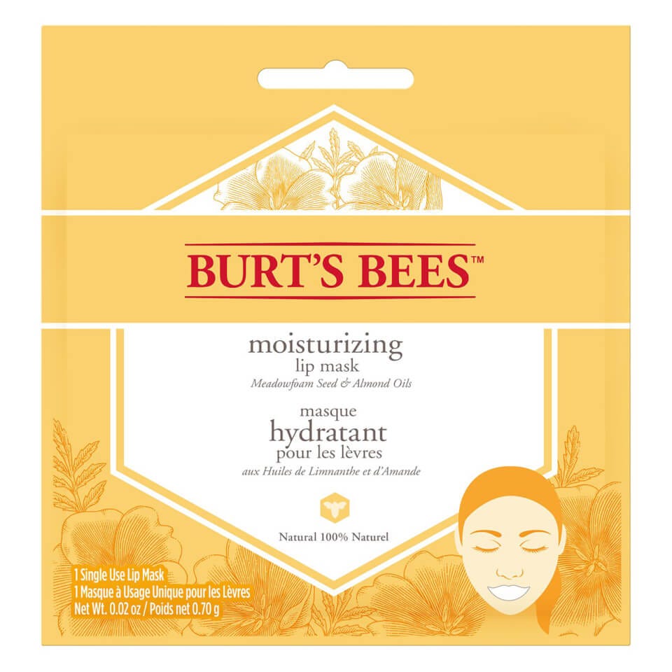 Single Use 100% Natural Moisturizing Lip Mask