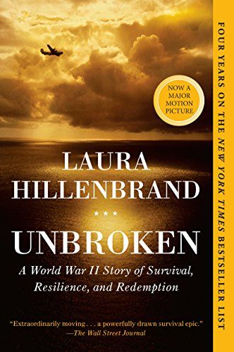 'Unbroken: A World War II Story of Survival, Resilience, and Redemption' by Laura Hillenbrand