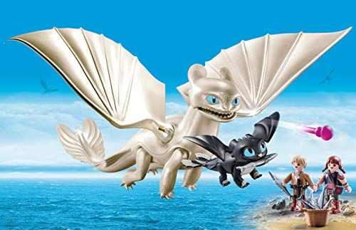 PLAYMOBIL® Light Fury with Baby Dragon and Children