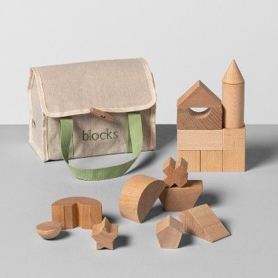 Wooden Toy Blocks 