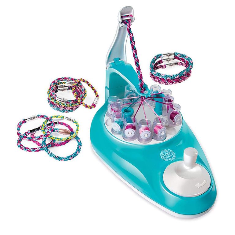 2-in-1 KumiKreator, Necklace and Friendship Bracelet Maker for Ages 8 and Up