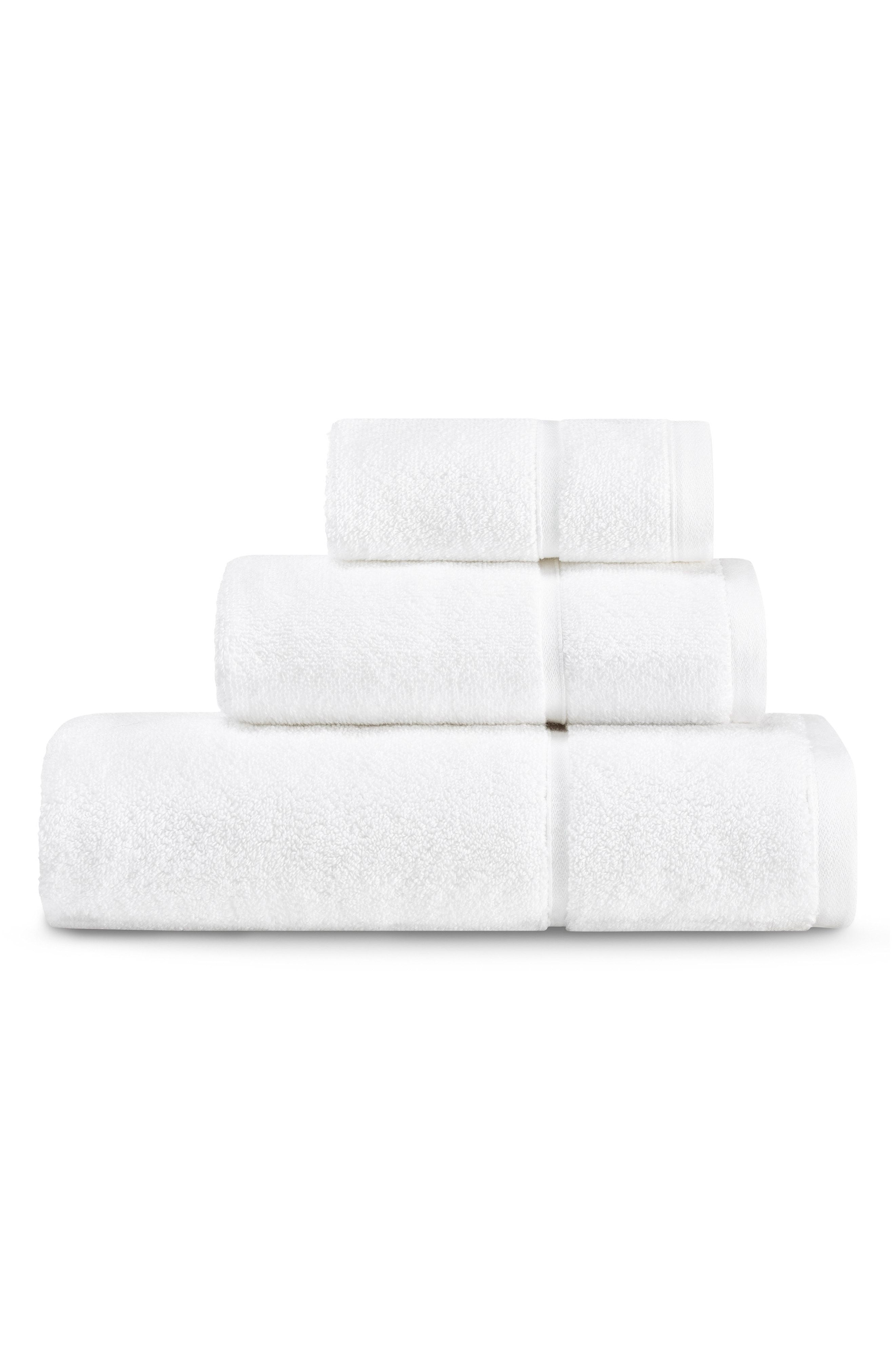 Vera Wang Bath Towel, Hand Towel & Washcloth Set