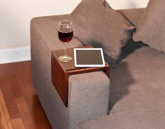 Couch Armrest Will Save You Serious Space in Small Living