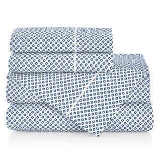 Emma Printed Sateen Sheet Set