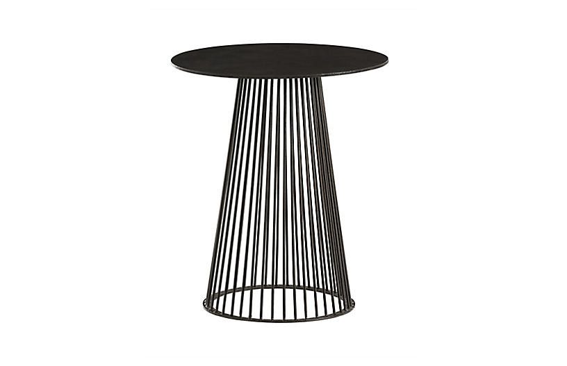 Lou Small Side Table, Black