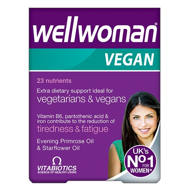 Vitabiotics Wellwoman Vegan Extra Dietary Support  