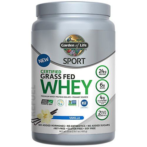 Garden of Life Sport Grass-Fed Whey Powder 