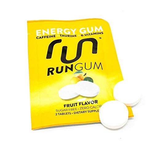 Run Gum Fruit Energy Gum 