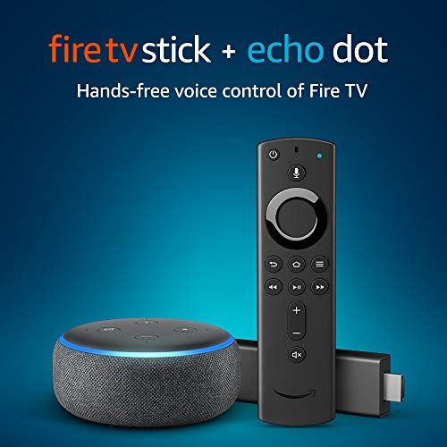 Echo dot 3 fire tv online stick