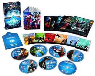 Marvel Studios Collector's Edition Box - Phase 1 Blu-ray [Region Free]