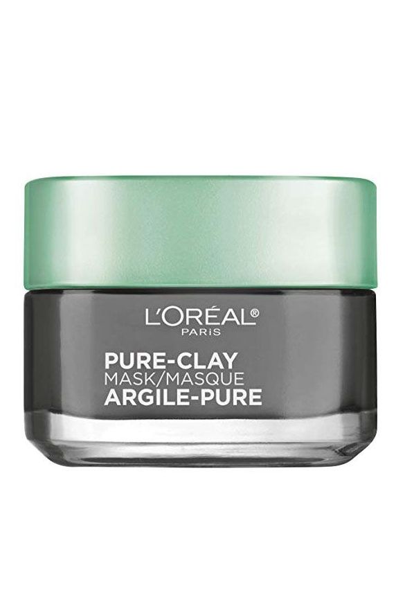 Pure-Clay Face Mask with Charcoal