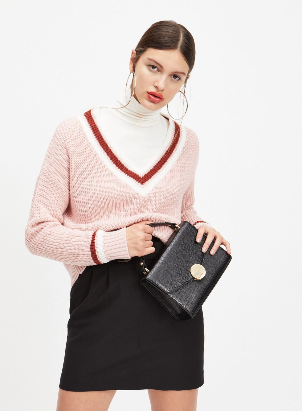 Pink Cricket Knitted Jumper