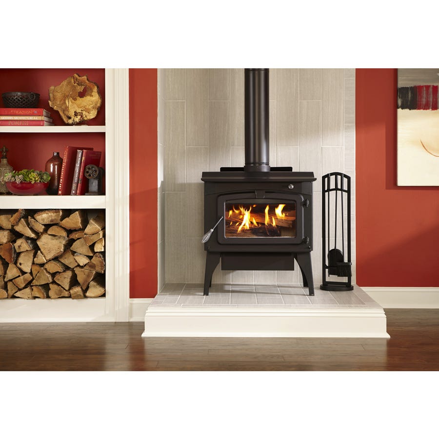 Pleasant Hearth 2,200 Square Feet Wood Burning Stove, Large - WS