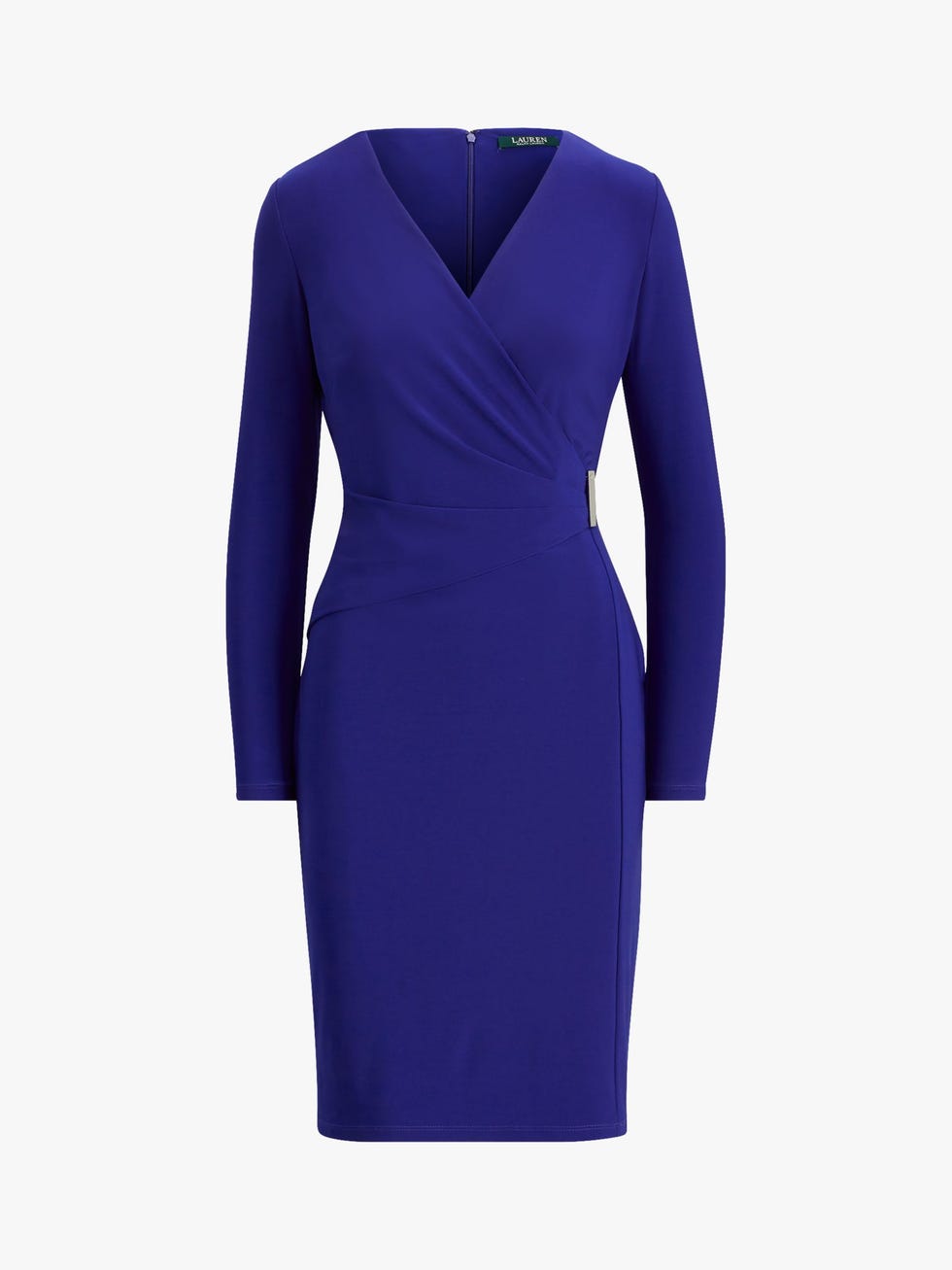 Lauren Ralph Lauren Phebe Long Sleeve Day Dress, Cannes Blue