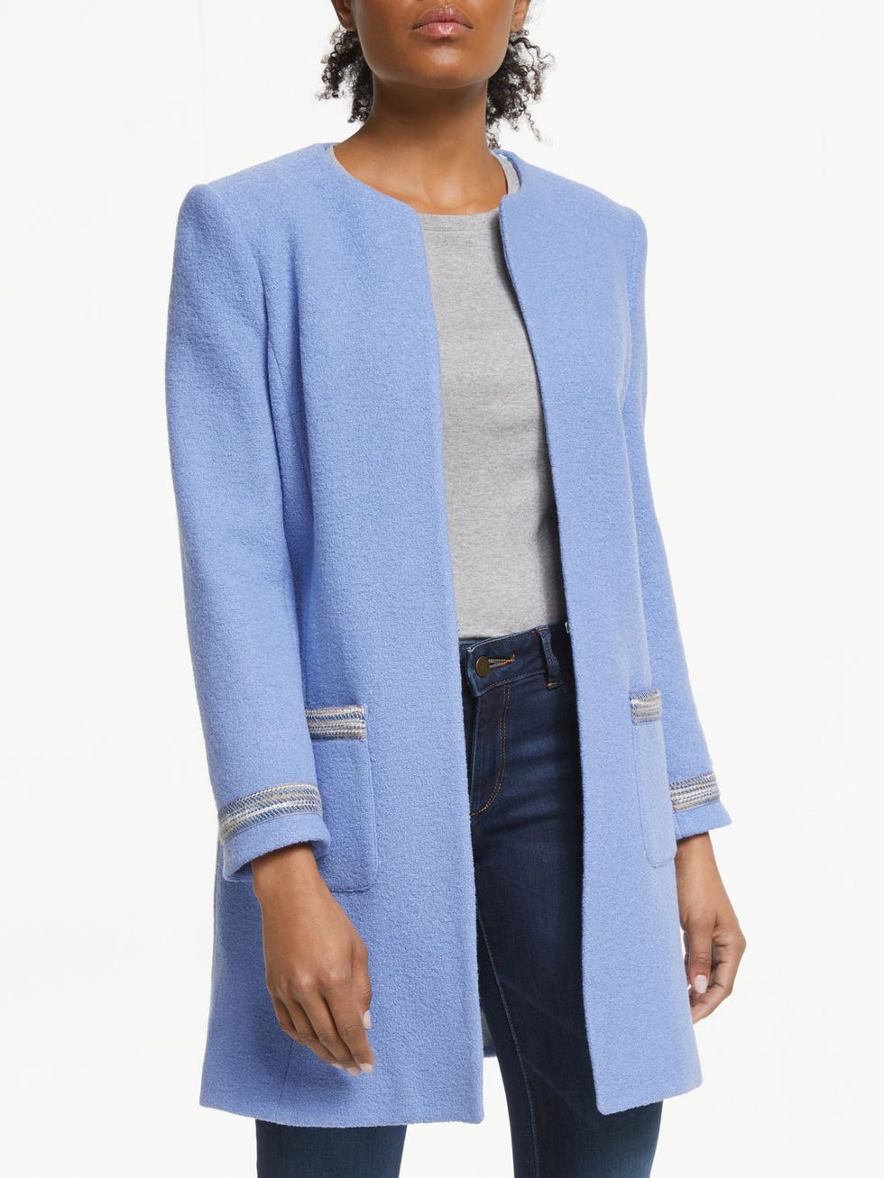 Helene For Denim Wardrobe Alice Jacket, Blue