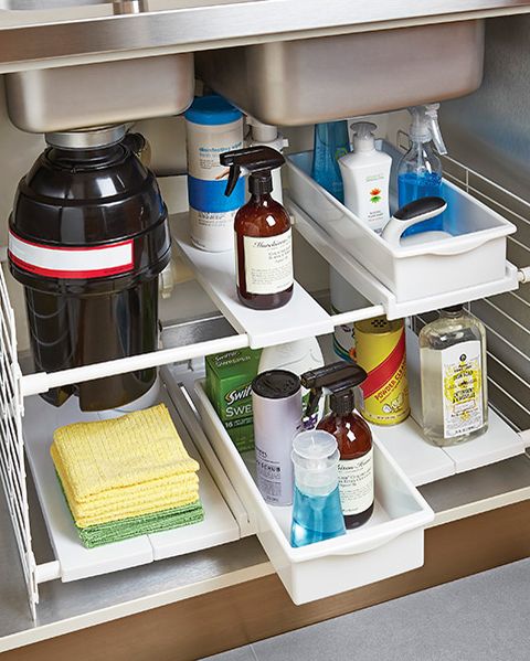 under kitchen cabinet storage ideas