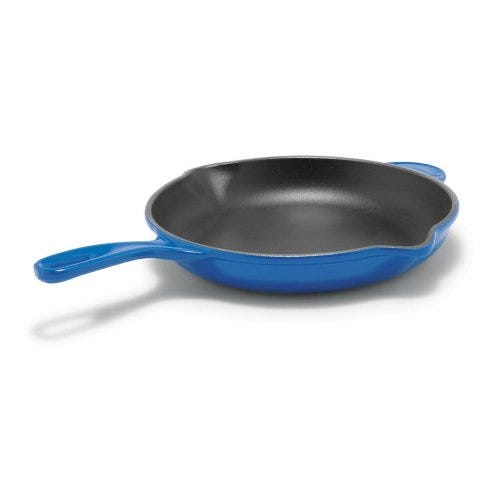 Le Creuset Enameled Cast-Iron 11-3/4-Inch Skillet with Iron Handle, Flame