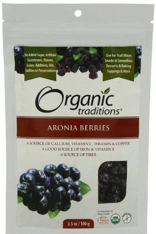 Dried Organic Aronia Berries