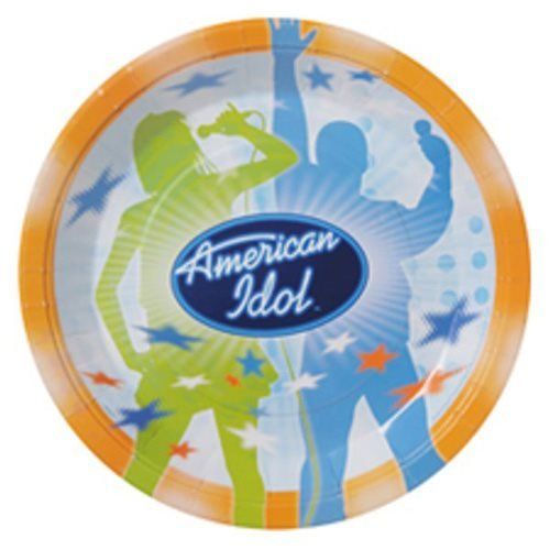 'American Idol' Paper Plates 