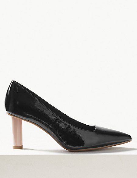 Pointed Toe Court Shoes