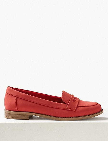 Extra Wide Fit Penny Loafers