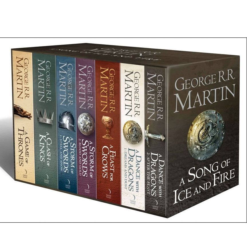 A Song of Ice and Fire, 7 Volumes