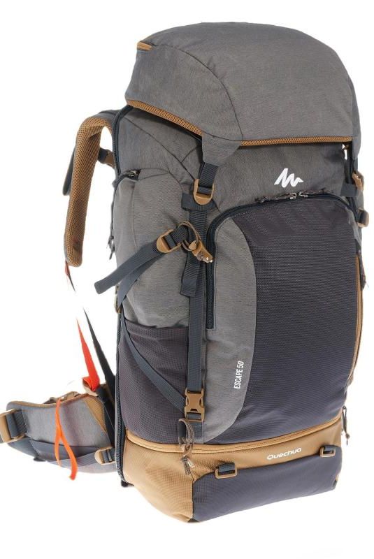 Forclaz Travel 500 Men's Trekking 50 Litre Lockable Backpack