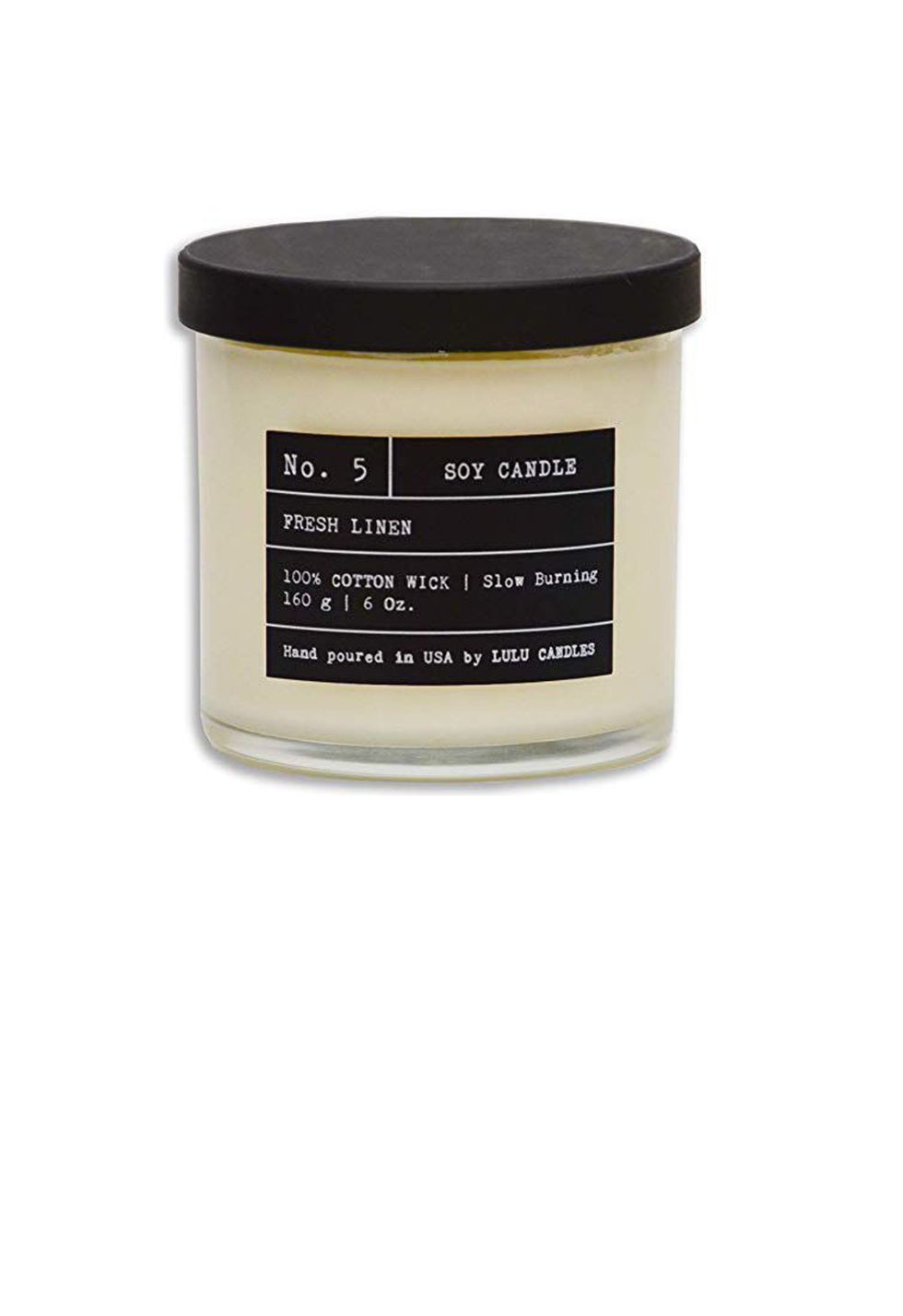 BEST CANDLE: Fresh Linen Luxury Scented Soy Candle