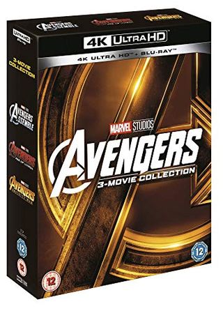 Avengers Collection (1 to 3 boxes) [UHD] [Blu-ray] [2018] [Region Free]