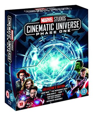 Caja de la edición de coleccionista de Marvel Studios – Fase 1 Blu-ray [Region Free]